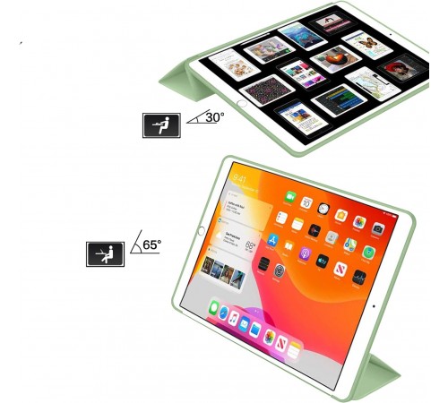 Чохол-книжка BeCover Tri Fold Soft TPU Silicone для Apple iPad Air (4/5) 2020/2022 10.9" Green (711131)