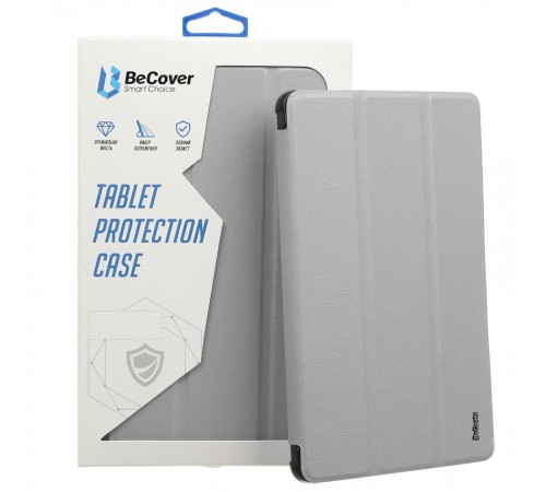 Чохол-книжка BeCover Tri Fold Soft TPU Silicone для Apple iPad Air (4/5) 2020/2022 10.9" Gray (711132)