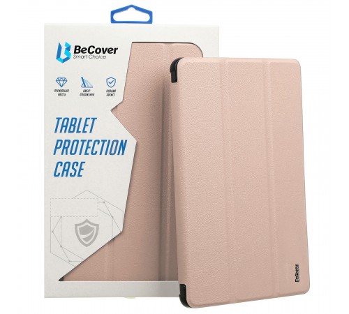 Чохол-книжка BeCover Tri Fold Soft TPU Silicone для Apple iPad Air (4/5) 2020/2022 10.9" Pink (711133)