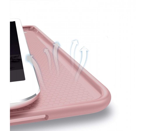 Чохол-книжка BeCover Tri Fold Soft TPU Silicone для Apple iPad Air (4/5) 2020/2022 10.9" Pink (711133)