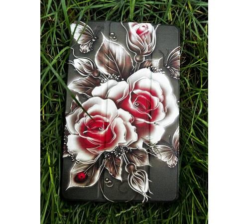 Чохол BeCover Smart Case для Samsung Galaxy Tab A9 Plus SM-X210/SM-X215/SM-X216 11.0" Black Rose (711276)
