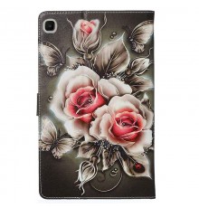 Чохол BeCover Smart Case для Samsung Galaxy Tab S6 Lite (2024) 10.4" P620/P625/P627 Black Rose (711286)