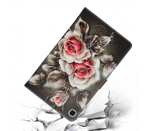 Чохол BeCover Smart Case для Samsung Galaxy Tab S6 Lite (2024) 10.4" P620/P625/P627 Black Rose (711286)