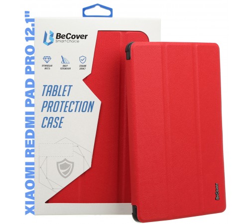 Чохол BeCover Smart Case для Xiaomi Redmi Pad Pro 12.1" Red (711303)