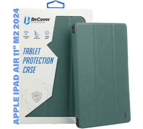 Чохол BeCover Smart Case для Apple iPad Air 11" M2 2024 Dark Green (711385)