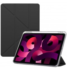Чохол-книжка BeCover Ultra Slim Origami Transparent з кріпленням Apple Pencil для Apple iPad Air 11" M2 2024 Black (711389)