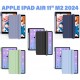Чохол BeCover Tri Fold Soft TPU з кріпленням Apple Pencil для Apple iPad Air 11" M2 2024 Purple (711404)