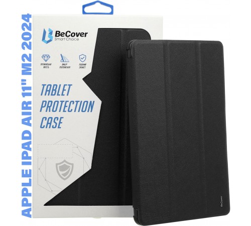 Чохол BeCover Tri Fold Soft TPU Silicone для Apple iPad Air 11" M2 2024 Black (711405)