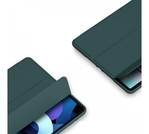 Чохол BeCover Tri Fold Soft TPU Silicone для Apple iPad Air 11" M2 2024 Dark Green (711406)