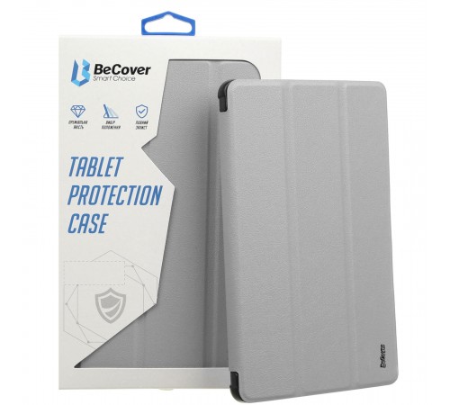 Чохол BeCover Tri Fold Soft TPU Silicone для Apple iPad Air 11" M2 2024 Gray (711408)