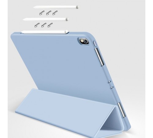 Чохол BeCover Tri Fold Soft TPU Silicone для Apple iPad Air 11" M2 2024 Light Blue (711409)