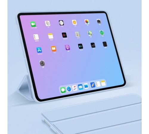 Чохол BeCover Tri Fold Soft TPU Silicone для Apple iPad Air 11" M2 2024 Light Blue (711409)