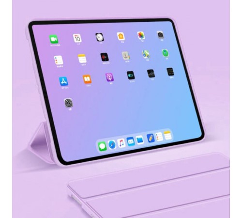 Чохол BeCover Tri Fold Soft TPU Silicone для Apple iPad Air 11" M2 2024 Purple (711411)