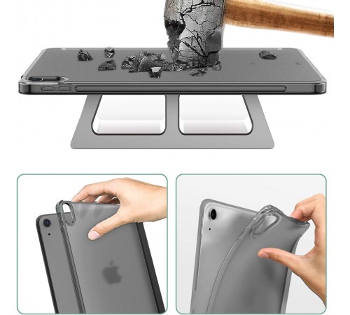 Чохол BeCover Tri Fold Hard для Apple iPad Air 11" M2 2024 Black (711412)
