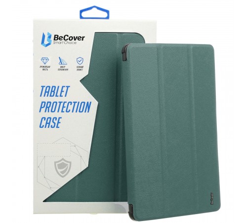 Чохол BeCover Soft Edge з кріпленням Apple Pencil для Apple iPad Air 11" M2 2024 Dark Green (711426)