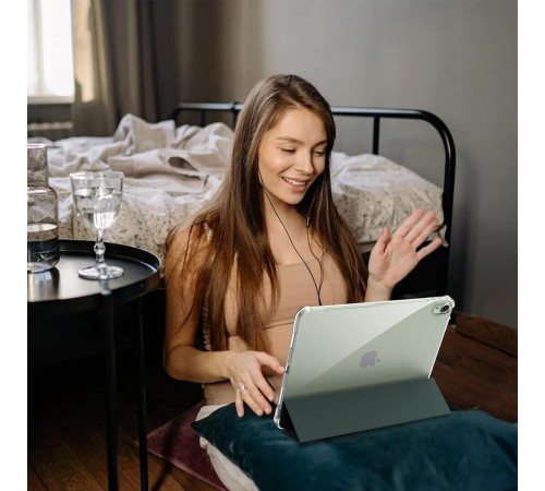 Чохол BeCover Soft Edge з кріпленням Apple Pencil для Apple iPad Air 11" M2 2024 Dark Green (711426)