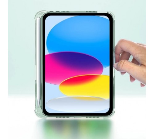 Чохол BeCover TPU Edge з кріпленням Apple Pencil для Apple iPad Air 11" M2 2024 Dark Green (711433)