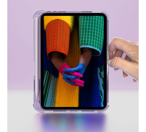 Чохол BeCover TPU Edge з кріпленням Apple Pencil для Apple iPad Air 11" M2 2024 Purple (711437)