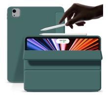 Чохол BeCover Tri Fold Soft TPU Silicone для Apple iPad Air 13" M2 2024 Dark Green (711470)