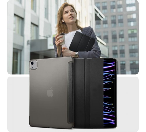 Чохол BeCover Tri Fold Hard для Apple iPad Air 13" M2 2024 Black (711471)