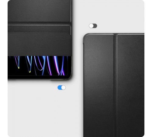 Чохол BeCover Tri Fold Hard для Apple iPad Air 13" M2 2024 Black (711471)