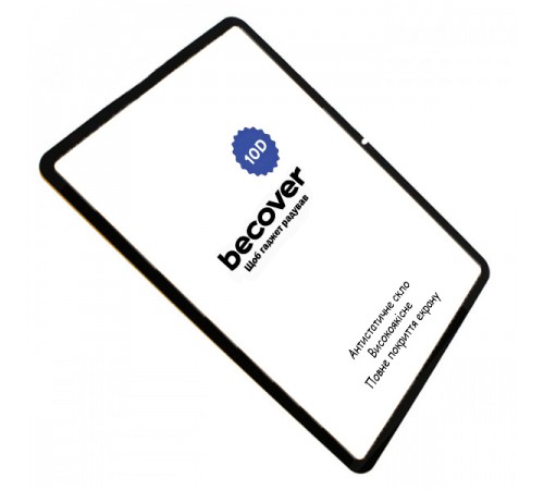 Захисне скло BeCover 10D для Xiaomi Poco Pad 12.1" Black (711577)
