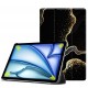 Чохол-книжка BeCover Smart Case для Apple iPad Air 11" M2/M3 (2024/2025) Black Abstraction (711598)