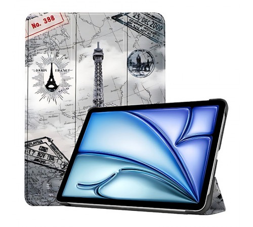Чохол-книжка BeCover Smart Case для Apple iPad Air 11" M2/M3 (2024/2025) Paris (711608) Чохол-книжка BeCover Smart Case для Apple iPad Air 11" M2/M3 (2024/2025) Paris (711608)