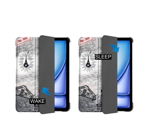 Чохол-книжка BeCover Smart Case для Apple iPad Air 11" M2/M3 (2024/2025) Paris (711608) Чохол-книжка BeCover Smart Case для Apple iPad Air 11" M2/M3 (2024/2025) Paris (711608)