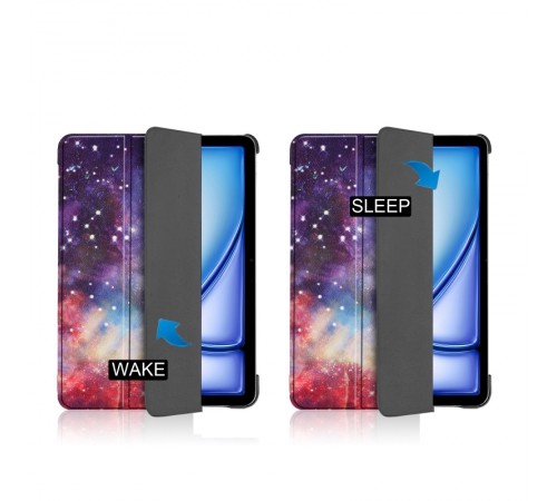 Чохол-книжка BeCover Smart Case для Apple iPad Air 11" M2/M3 (2024/2025) Space (711609)