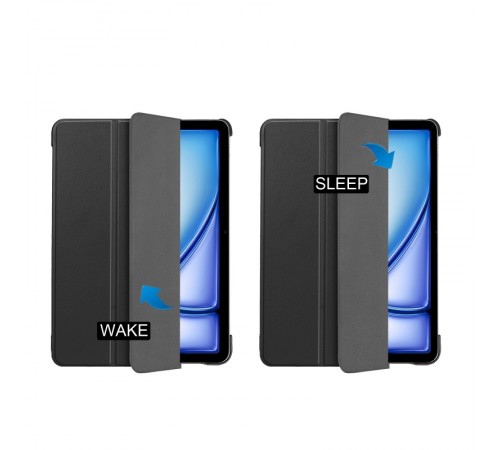 Чохол-книжка BeCover Smart Case для Apple iPad Air 13" M2/M3 (2024/2025) Black (711611) Чохол-книжка BeCover Smart Case для Apple iPad Air 13" M2/M3 (2024/2025) Black (711611)