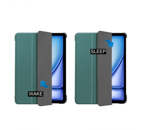 Чохол-книжка BeCover Smart Case для Apple iPad Air 13" M2/M3 (2024/2025) Dark Green (711613)