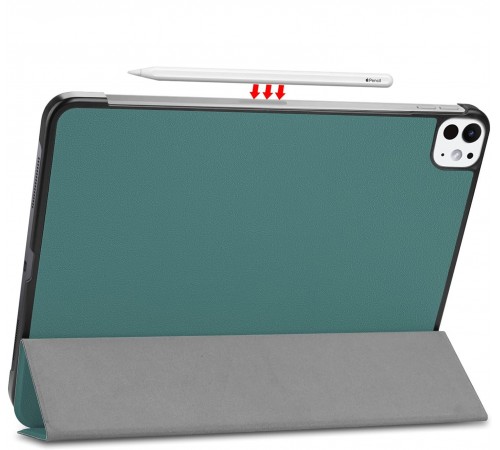 Чохол-книжка BeCover Smart Case для Apple iPad Pro 11" M4 2024 Dark Green (711623)