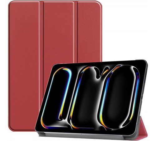 Чохол-книжка BeCover Smart Case для Apple iPad Pro 11" M4 2024 Red Wine (711628)