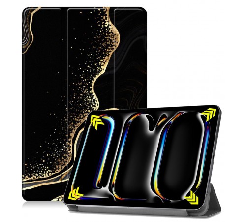 Чохол-книжка BeCover Smart Case для Apple iPad Pro 11" M4 2024 Black Abstraction (711630)