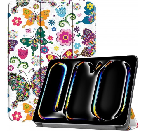 Чохол-книжка BeCover Smart Case для Apple iPad Pro 11" M4 2024 Butterfly (711631)
