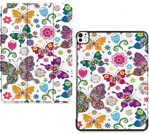 Чохол-книжка BeCover Smart Case для Apple iPad Pro 11" M4 2024 Butterfly (711631)