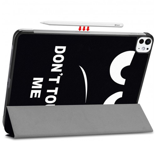 Чохол-книжка BeCover Smart Case для Apple iPad Pro 11" M4 2024 Don`t Touch (711633)