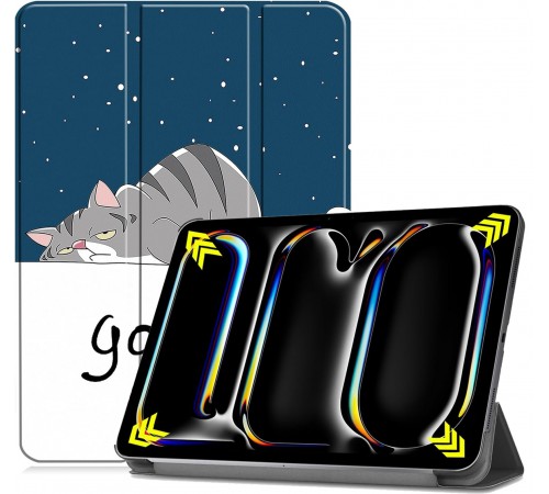 Чохол-книжка BeCover Smart Case для Apple iPad Pro 11" M4 2024 Good Night (711636) Чохол-книжка BeCover Smart Case для Apple iPad Pro 11" M4 2024 Good Night (711636)