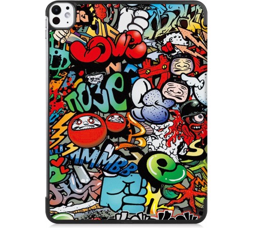 Чохол-книжка BeCover Smart Case для Apple iPad Pro 11" M4 2024 Graffiti (711637)