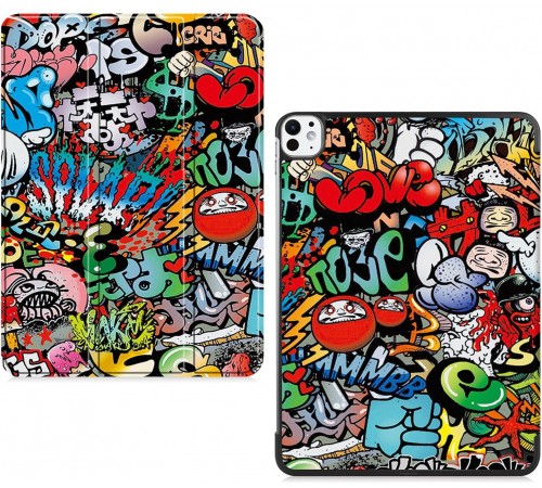 Чохол-книжка BeCover Smart Case для Apple iPad Pro 11" M4 2024 Graffiti (711637)