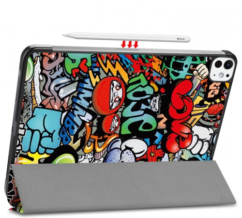 Чохол-книжка BeCover Smart Case для Apple iPad Pro 11" M4 2024 Graffiti (711637)