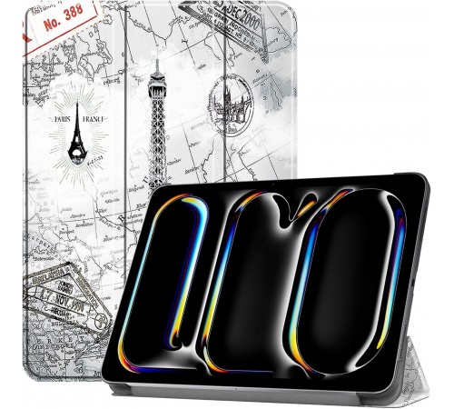 Чохол-книжка BeCover Smart Case для Apple iPad Pro 11" M4 2024 Paris (711640)
