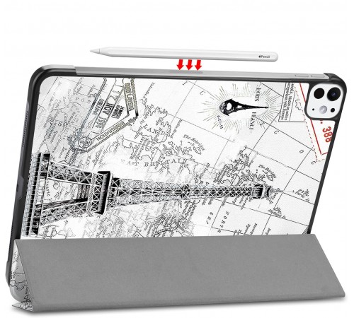 Чохол-книжка BeCover Smart Case для Apple iPad Pro 11" M4 2024 Paris (711640)