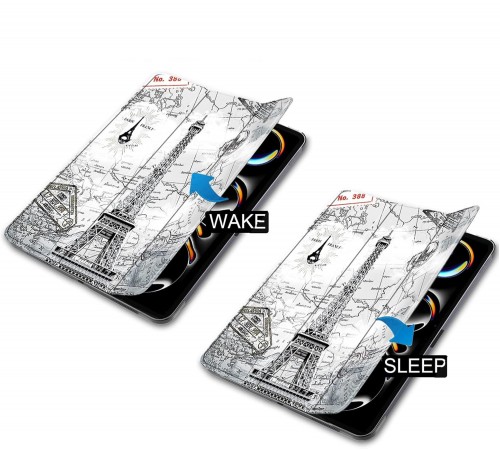 Чохол-книжка BeCover Smart Case для Apple iPad Pro 11" M4 2024 Paris (711640)