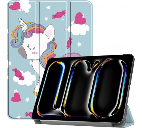 Чохол-книжка BeCover Smart Case для Apple iPad Pro 11" M4 2024 Unicorn (711642)