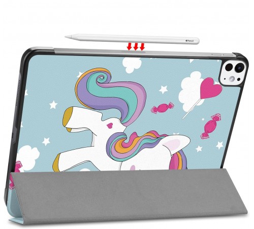 Чохол-книжка BeCover Smart Case для Apple iPad Pro 11" M4 2024 Unicorn (711642)