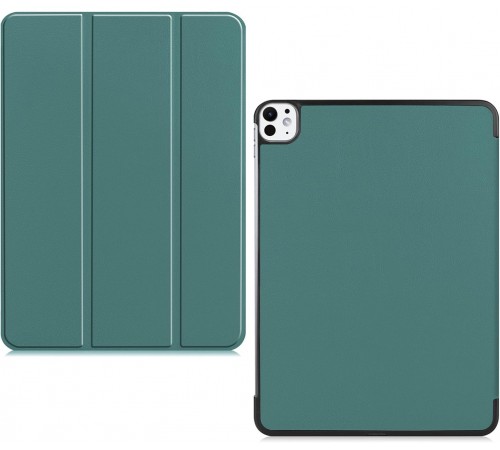 Чохол-книжка BeCover Smart Case для Apple iPad Pro 13" M4 2024 Dark Green (711645) Чохол-книжка BeCover Smart Case для Apple iPad Pro 13" M4 2024 Dark Green (711645)