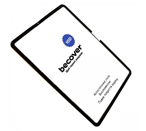 Захисне скло BeCover 10D для Apple iPad Pro 11" M4 2024 Black (711677)