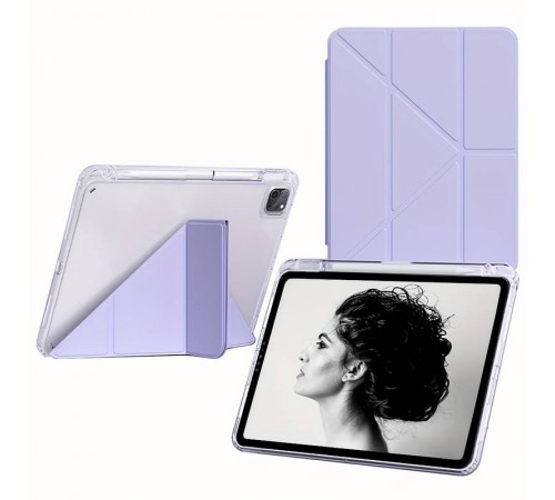 Чохол-книжка BeCover Ultra Slim Origami для Apple iPad Pro M4 2024 11" Purple (711692)